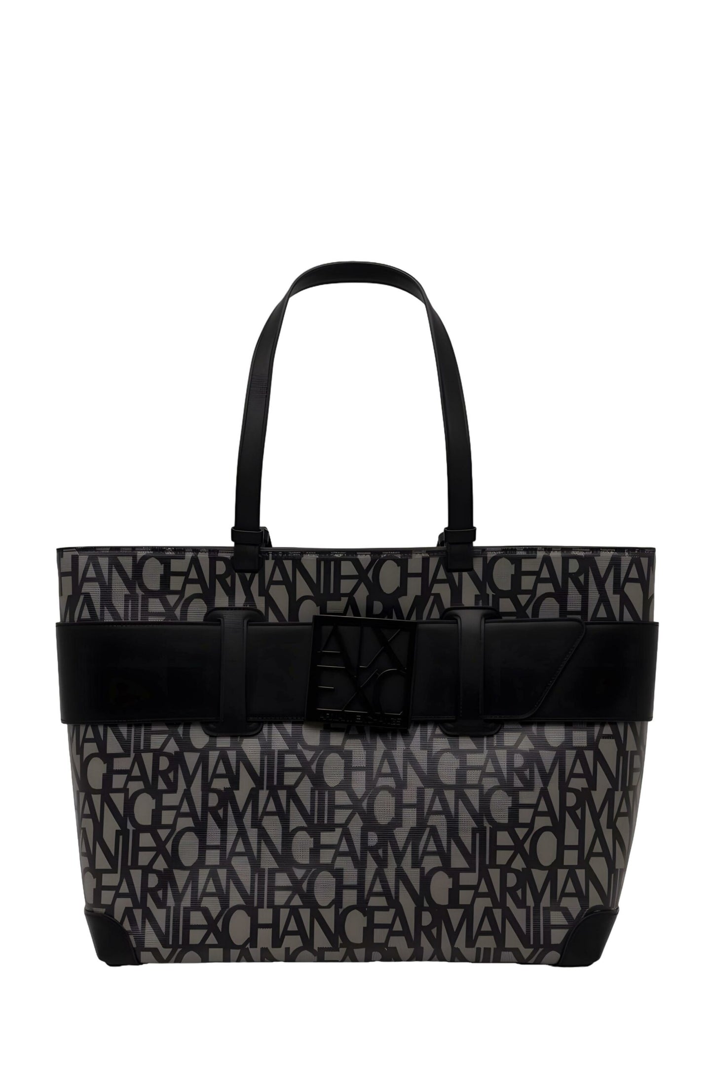 Borsa Armani Exchange  Nero