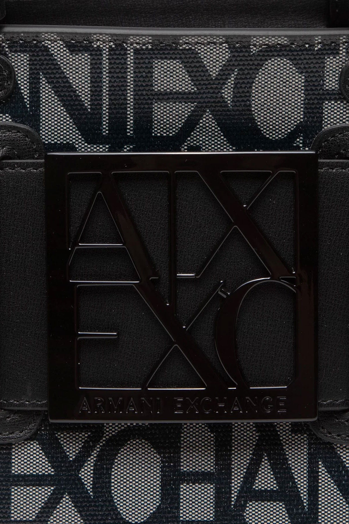 Borsa Armani Exchange  Nero