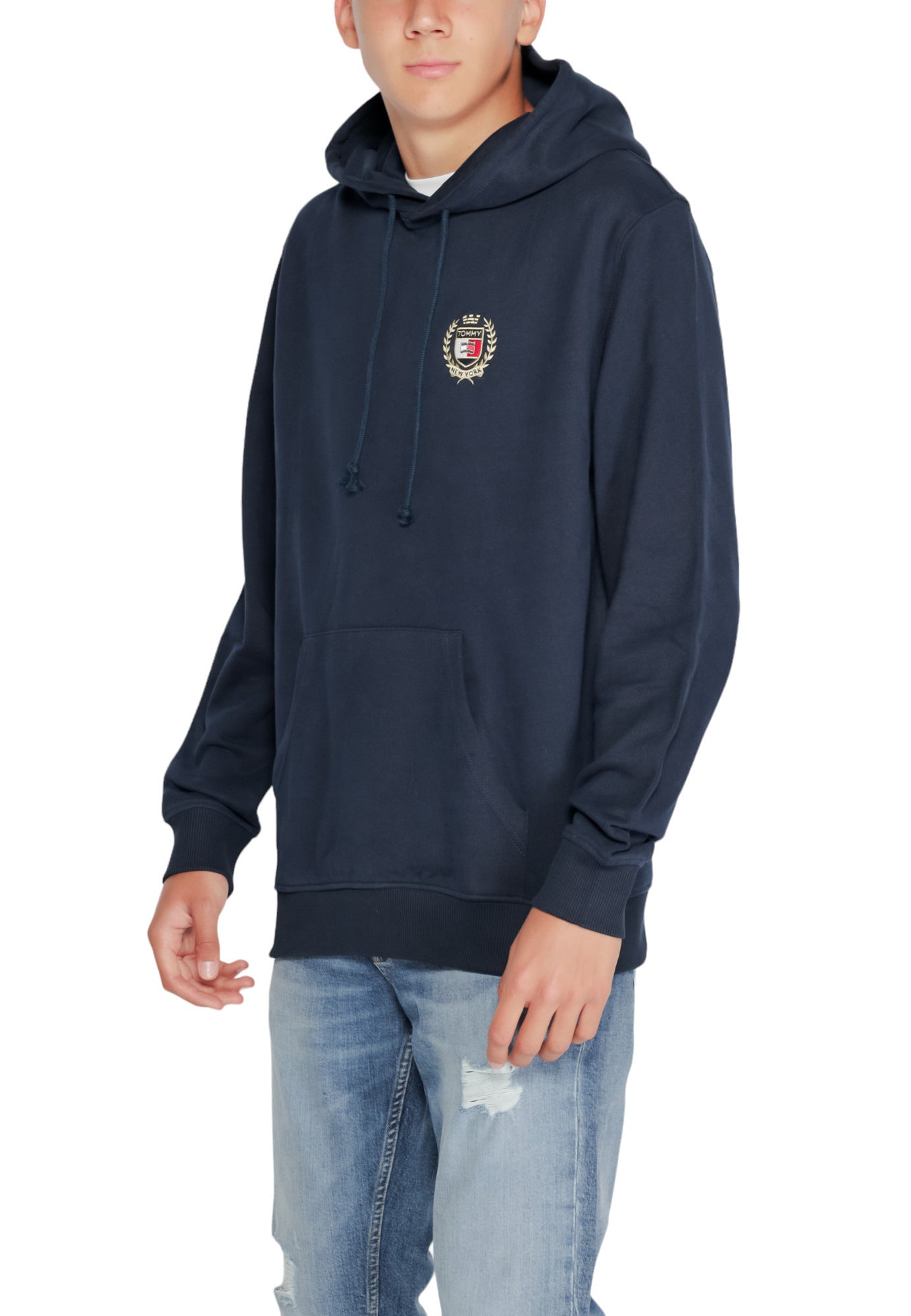 Felpa con cappuccio Tommy Hilfiger Jeans tjm reg tj flag Blue scuro