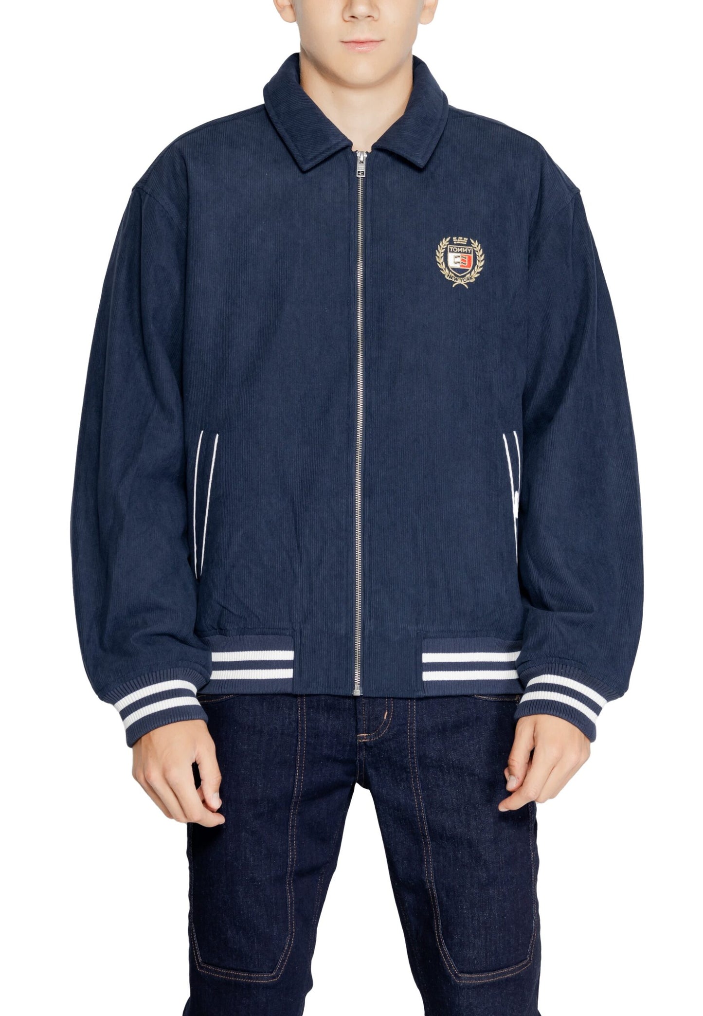 Giubbotto Tommy Hilfiger tjm crest cord Blue scuro