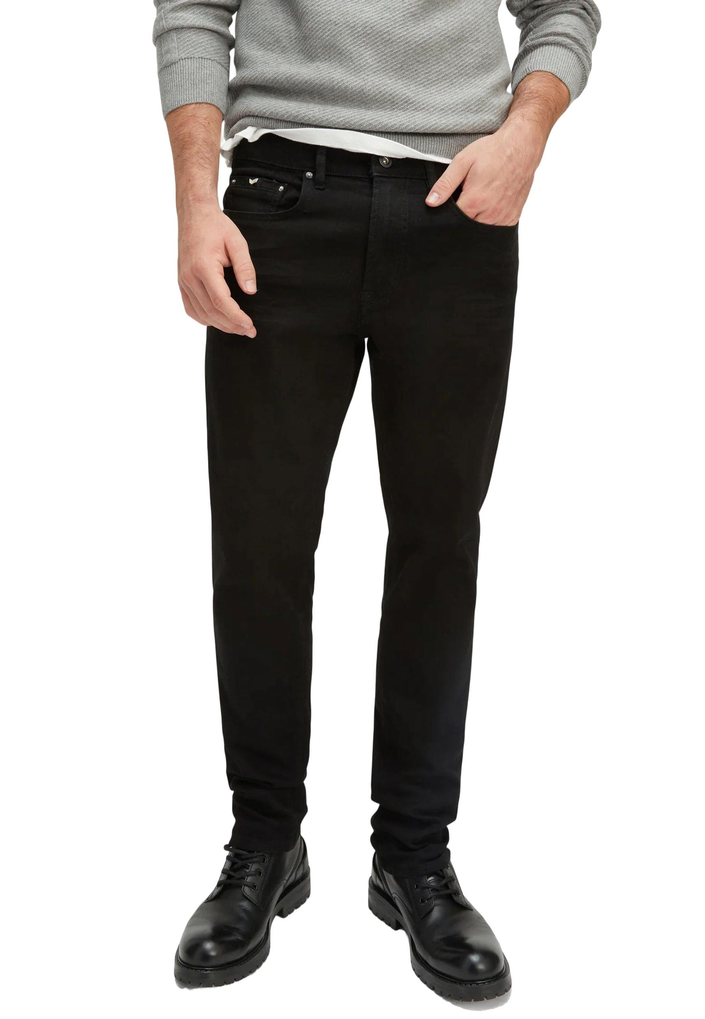 Jeans slim GAS albert simple rev Nero