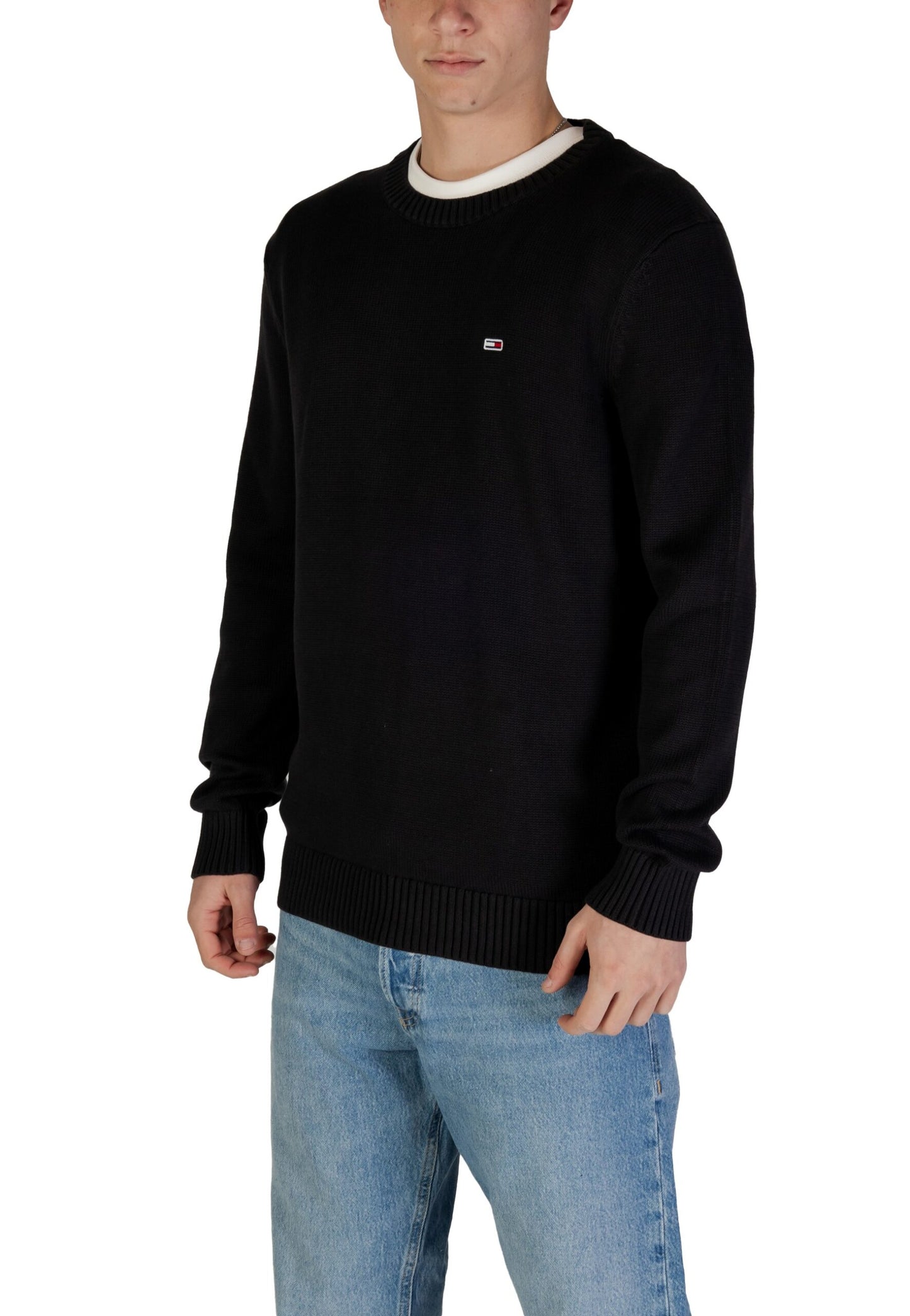 Maglione Tommy Hilfiger Jeans tjm essntls c-neck Nero