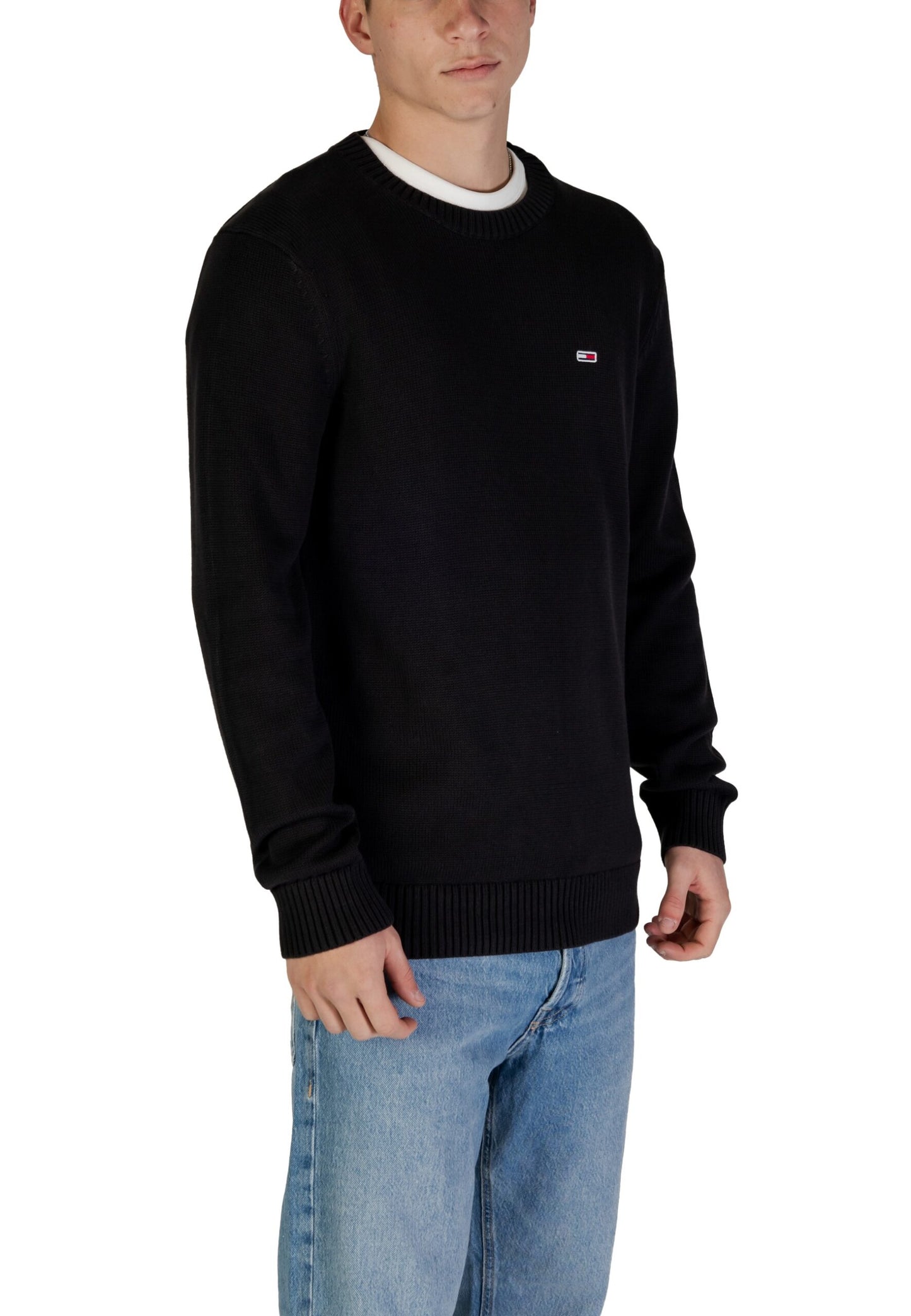 Maglione Tommy Hilfiger Jeans tjm essntls c-neck Nero