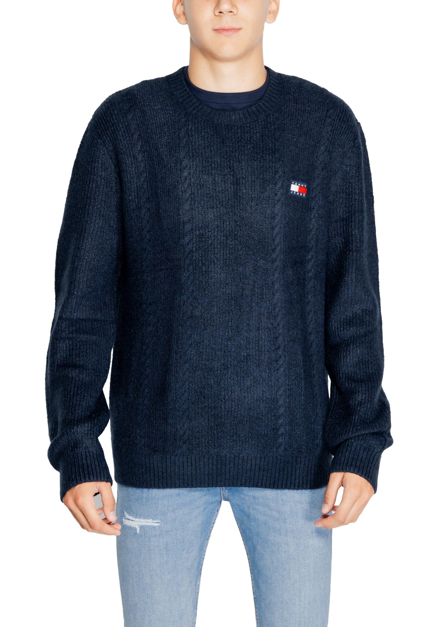 Maglione Tommy Hilfiger Jeans tjm cable knit Blue scuro