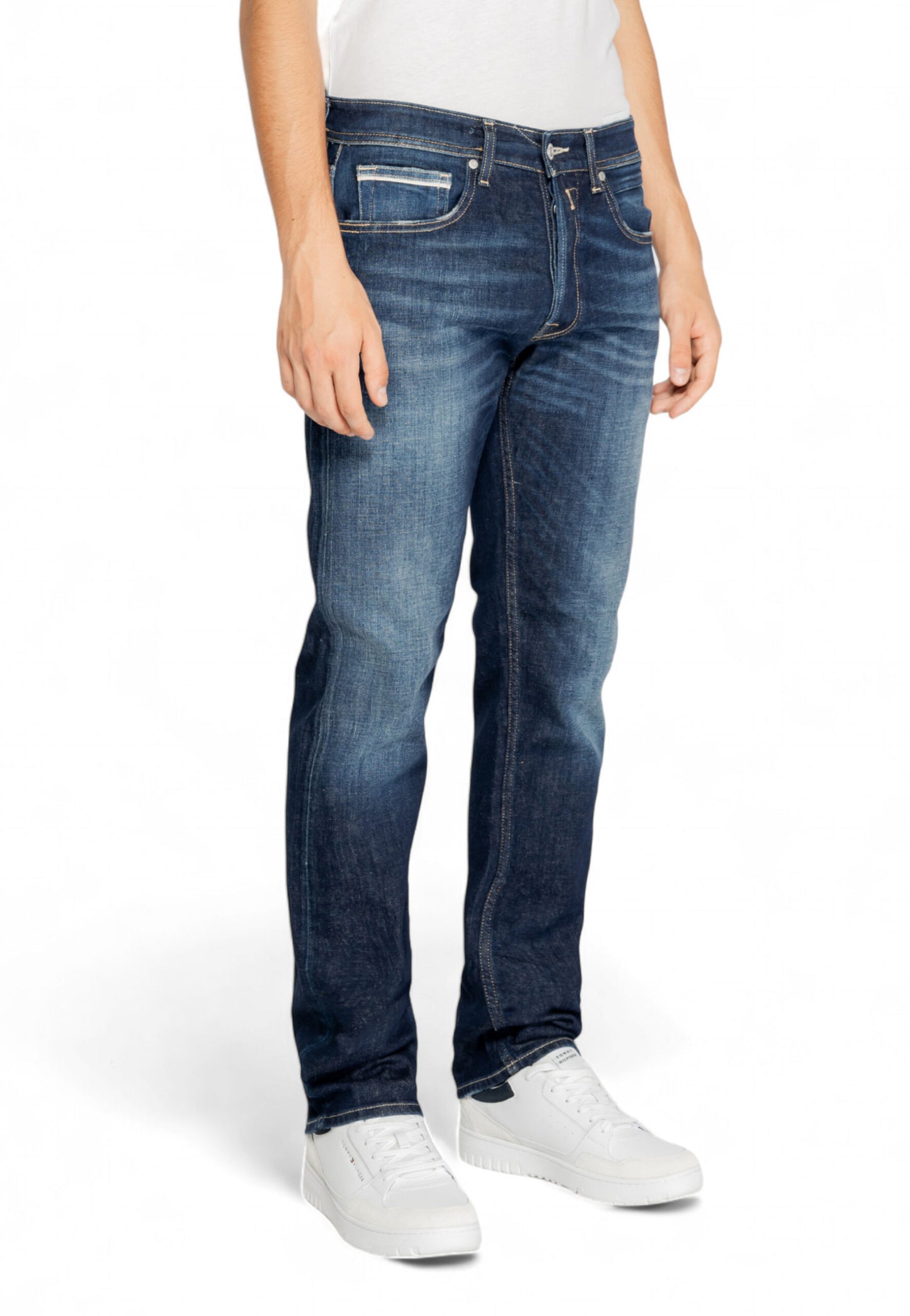 Pantaloni Replay 11.5 oz Blu