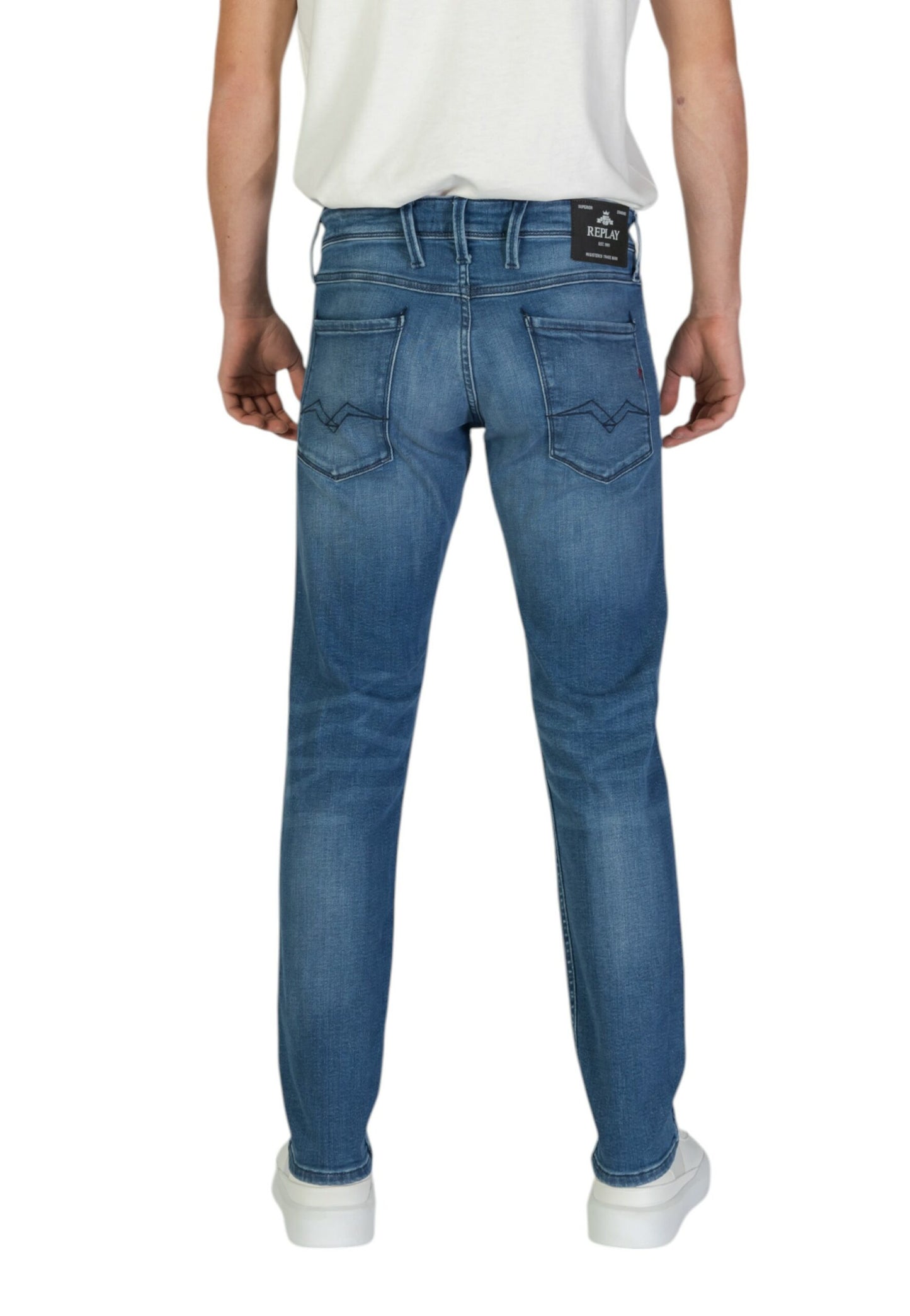 Pantaloni slim Replay  Denim