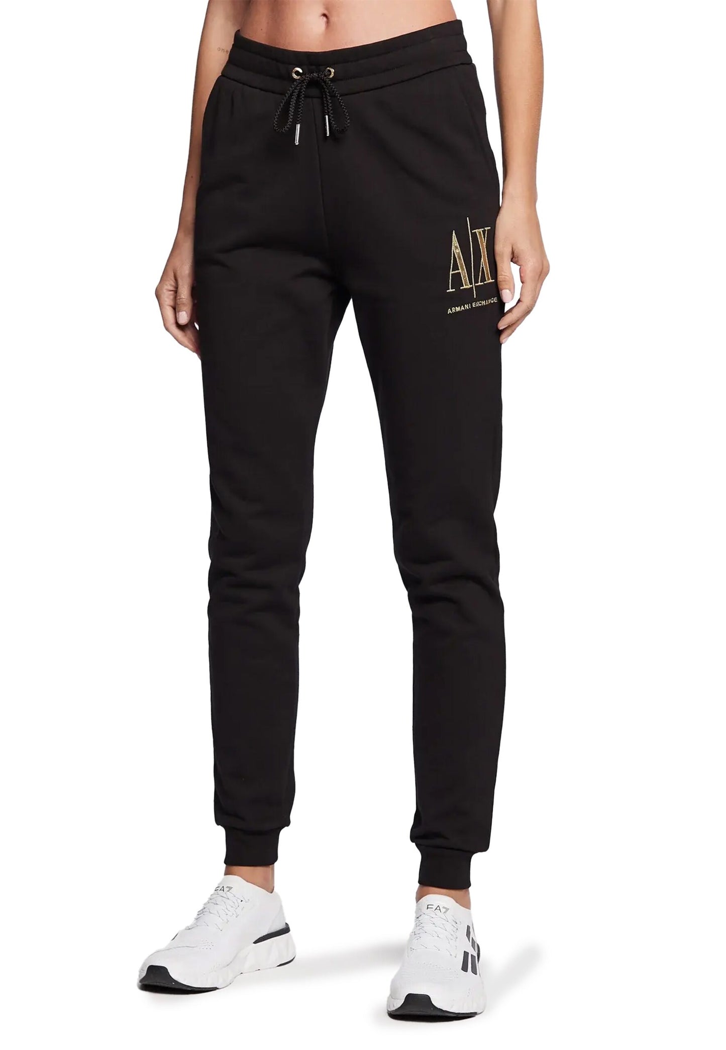 Pantaloni sportivi Armani Exchange  Nero