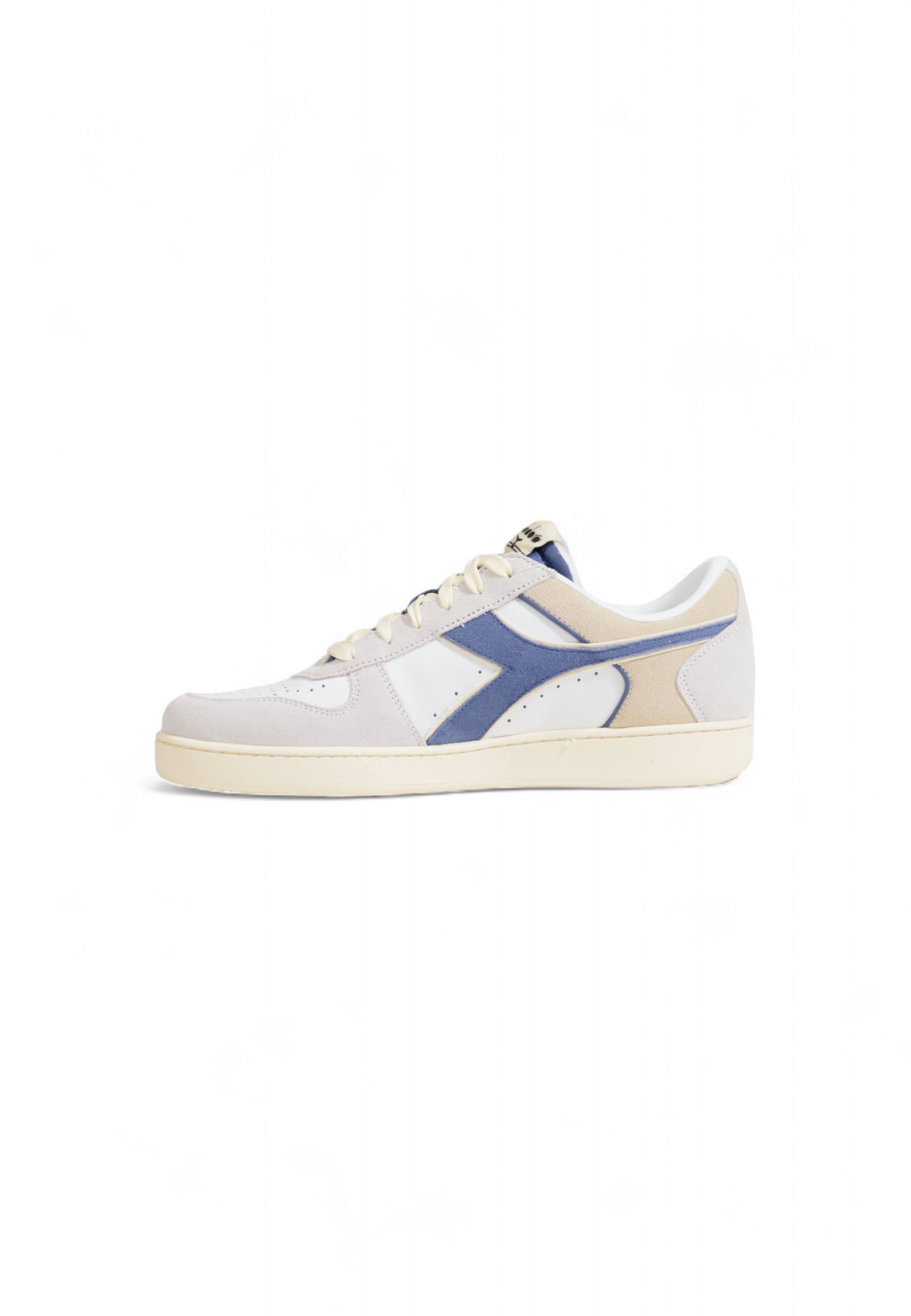 Sneakers Diadora magic basket low suede leather Bianco