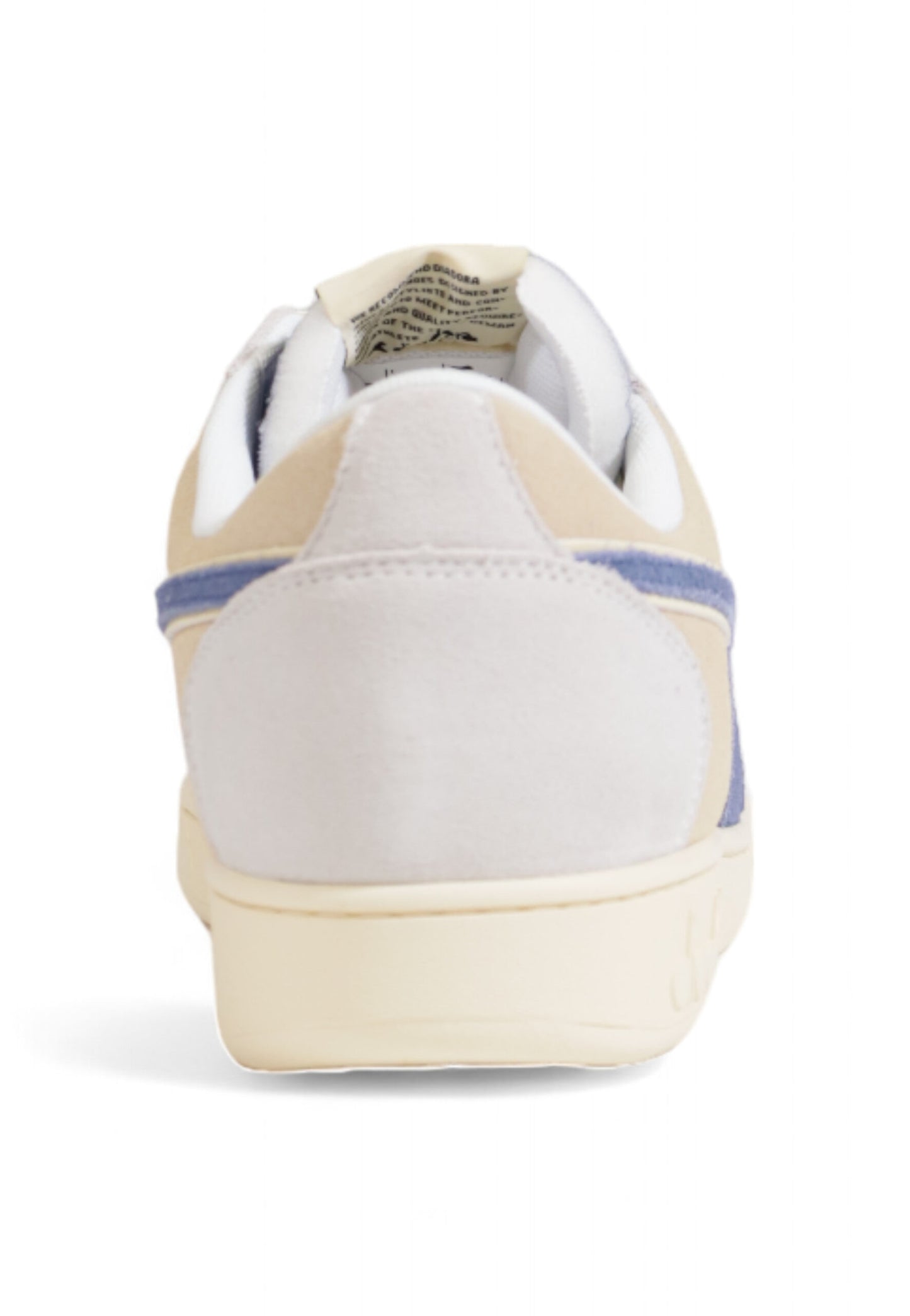 Sneakers Diadora magic basket low suede leather Bianco