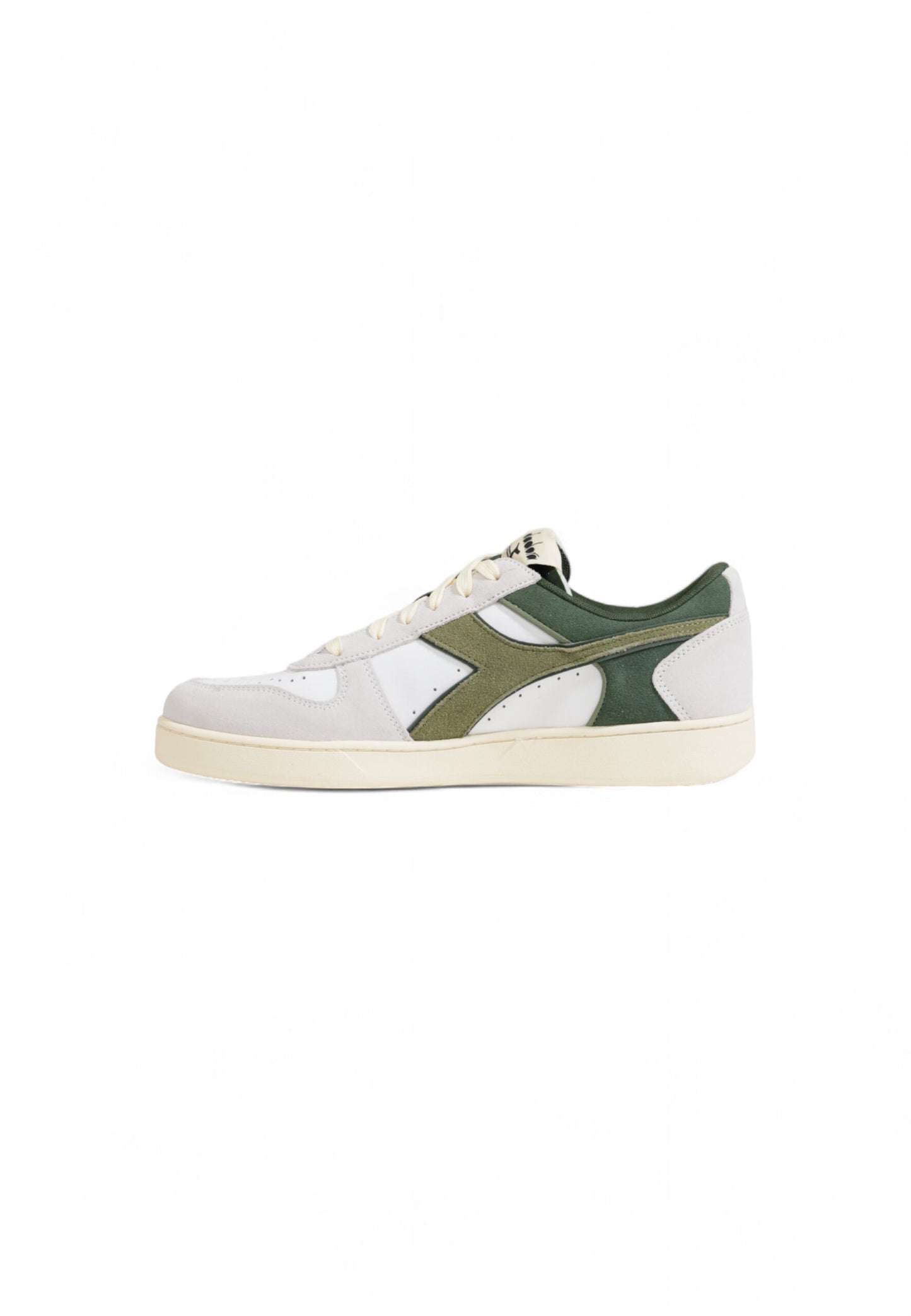 Sneakers Diadora magic basket low suede leather Verde