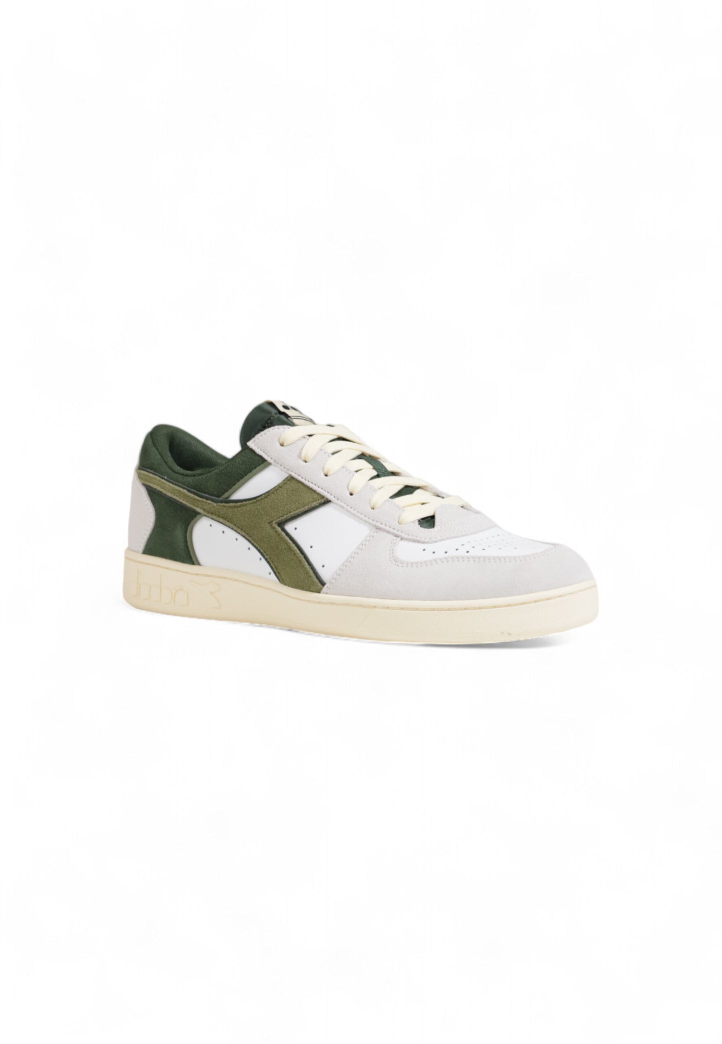 Sneakers Diadora magic basket low suede leather Verde