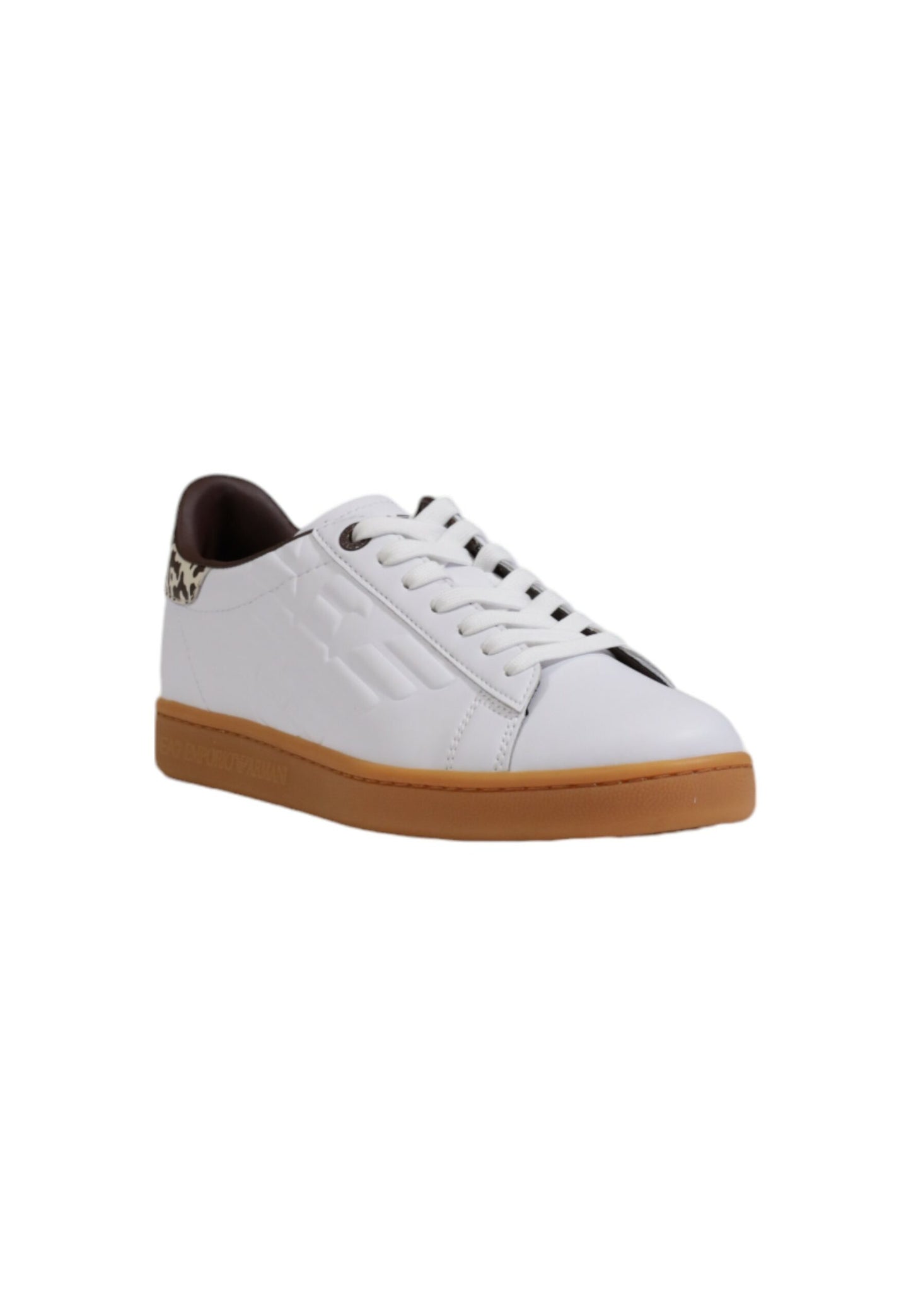 Sneakers EA7 logo rialzato Beige