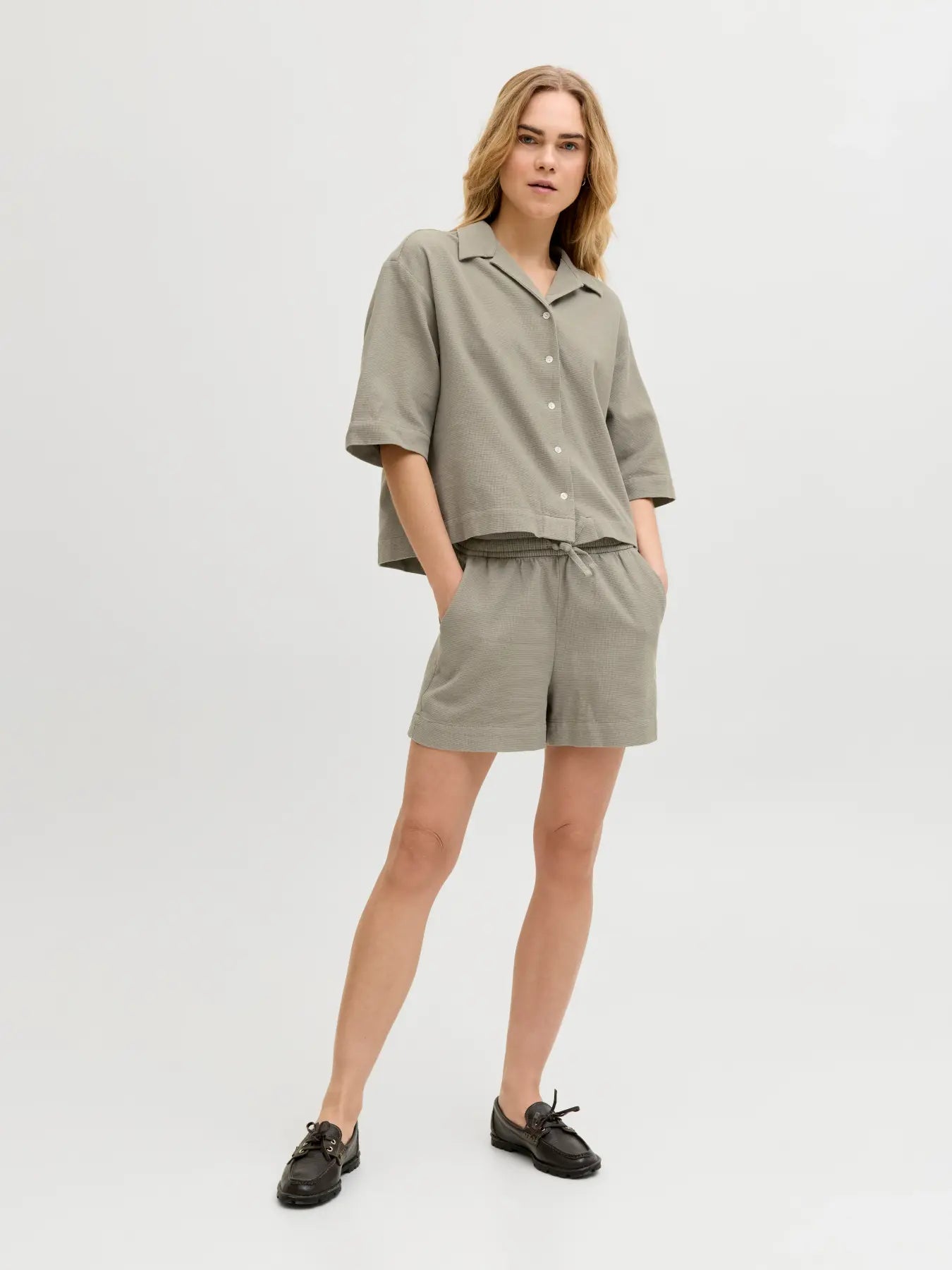 Shorts  donna JXGLOBAL Waffle Shorts WVN 1039