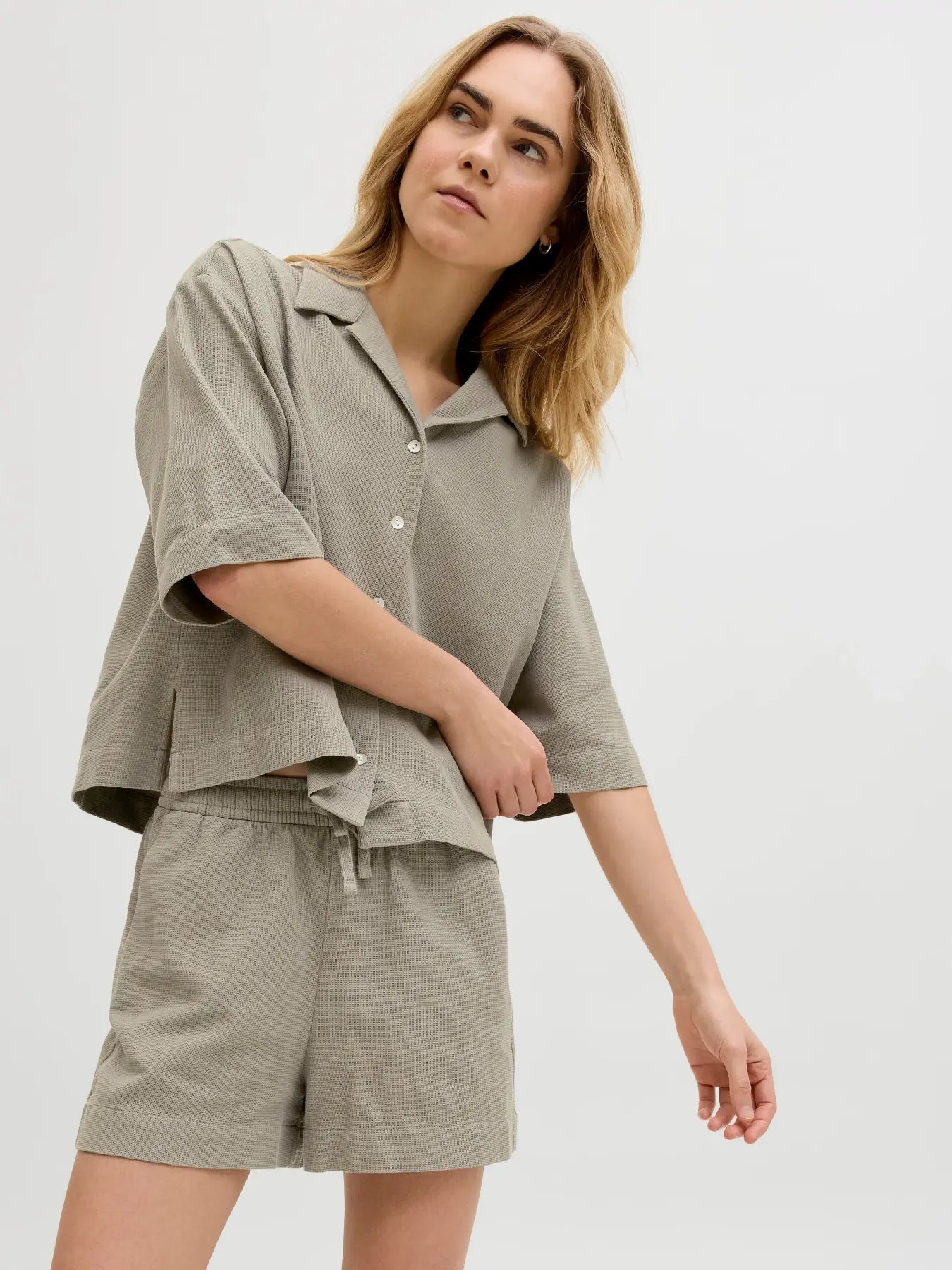 Shorts  donna JXGLOBAL Waffle Shorts WVN 1039
