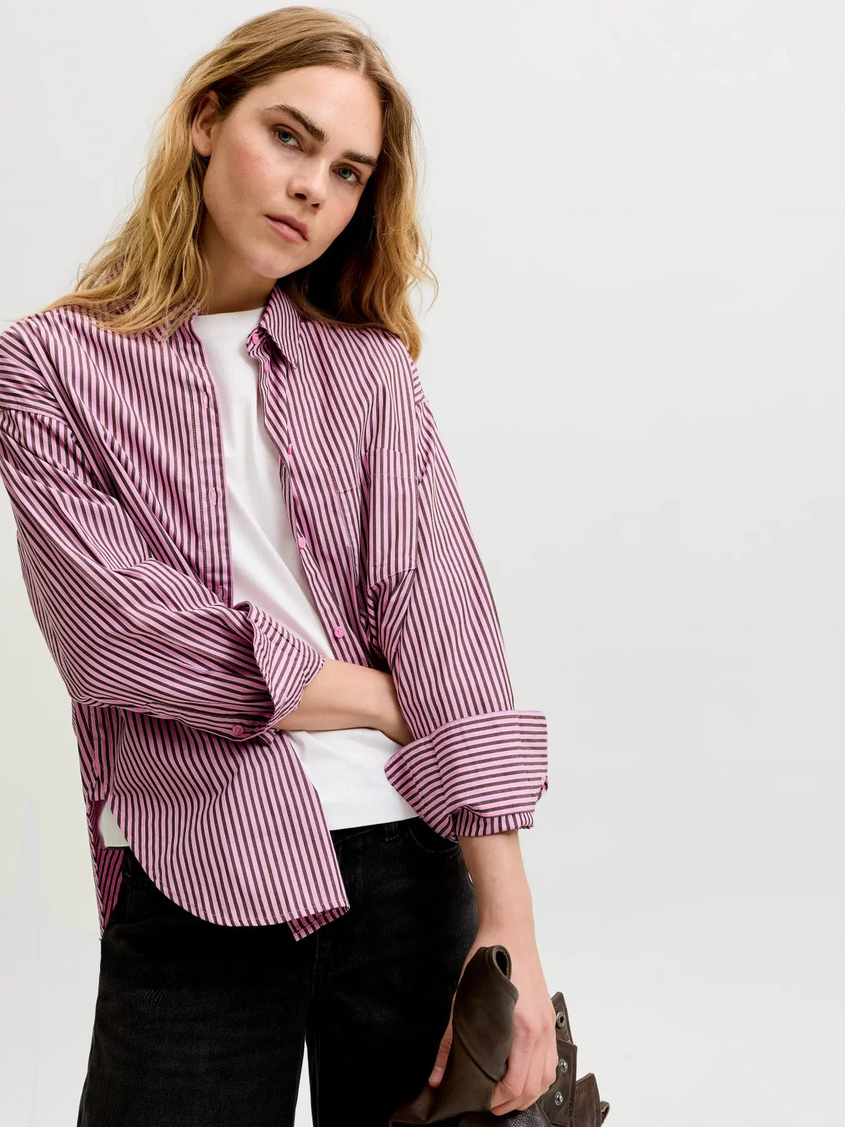 Camicia Donna JJXX JXJAMIE LS Relaxed Poplin