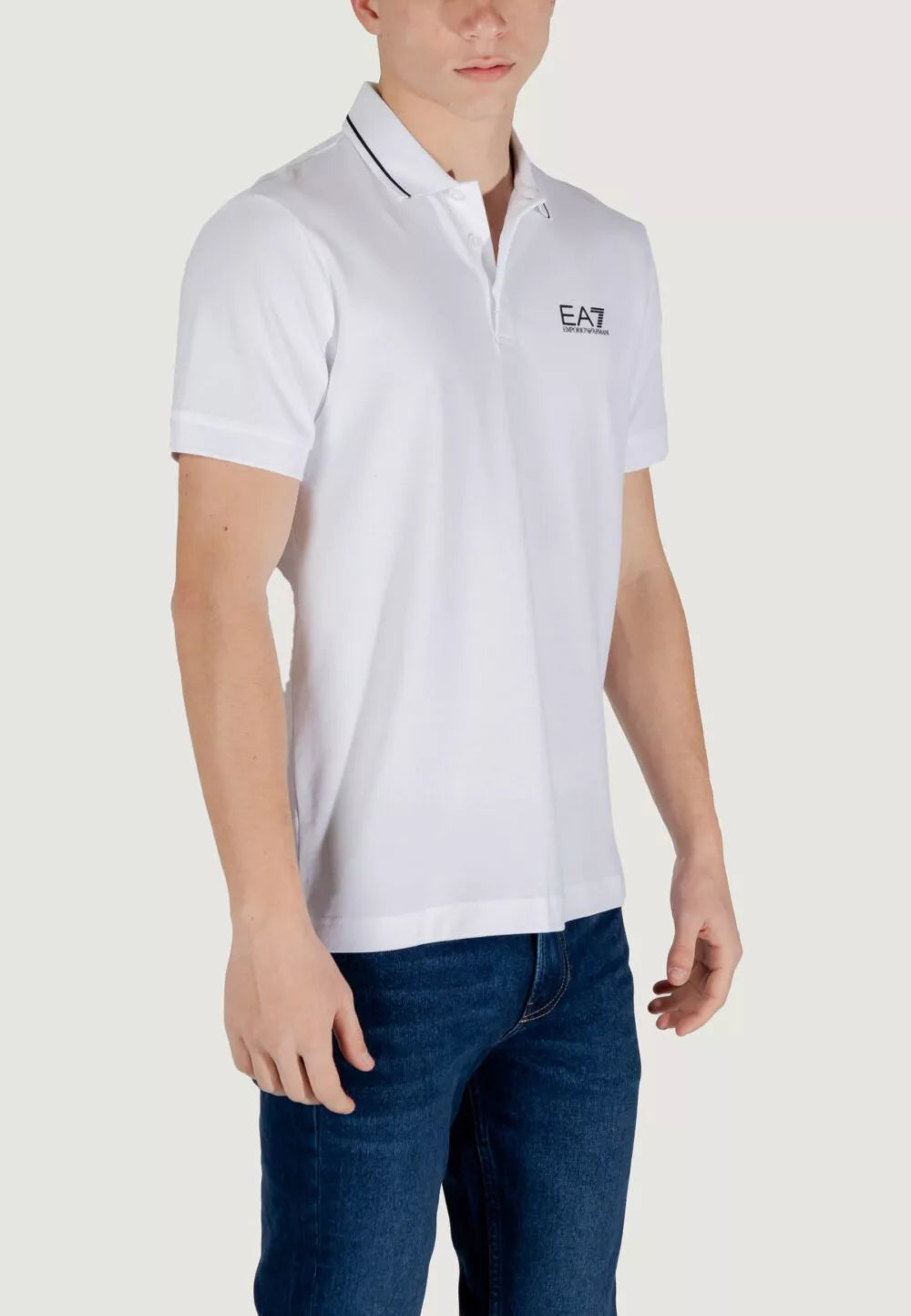 Polo manica corta Ea7 159742-Bianco