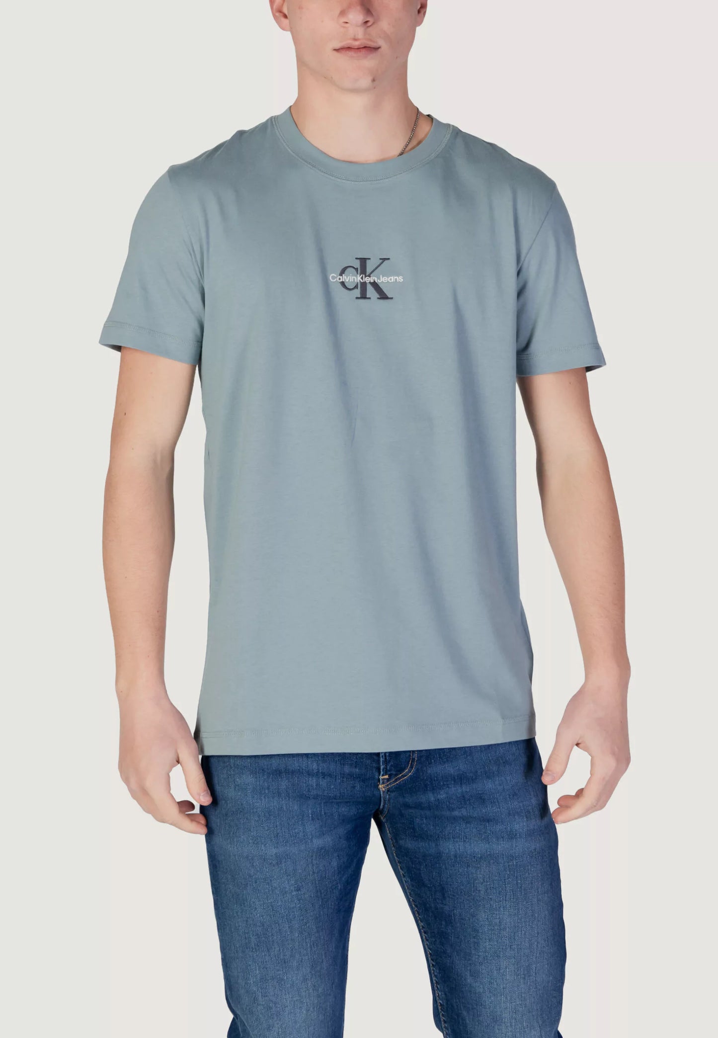 T-shirt Calvin Klein MONOLOGO TEE 145686-Verde