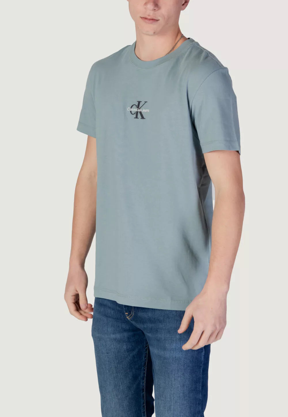 T-shirt Calvin Klein MONOLOGO TEE 145686-Verde