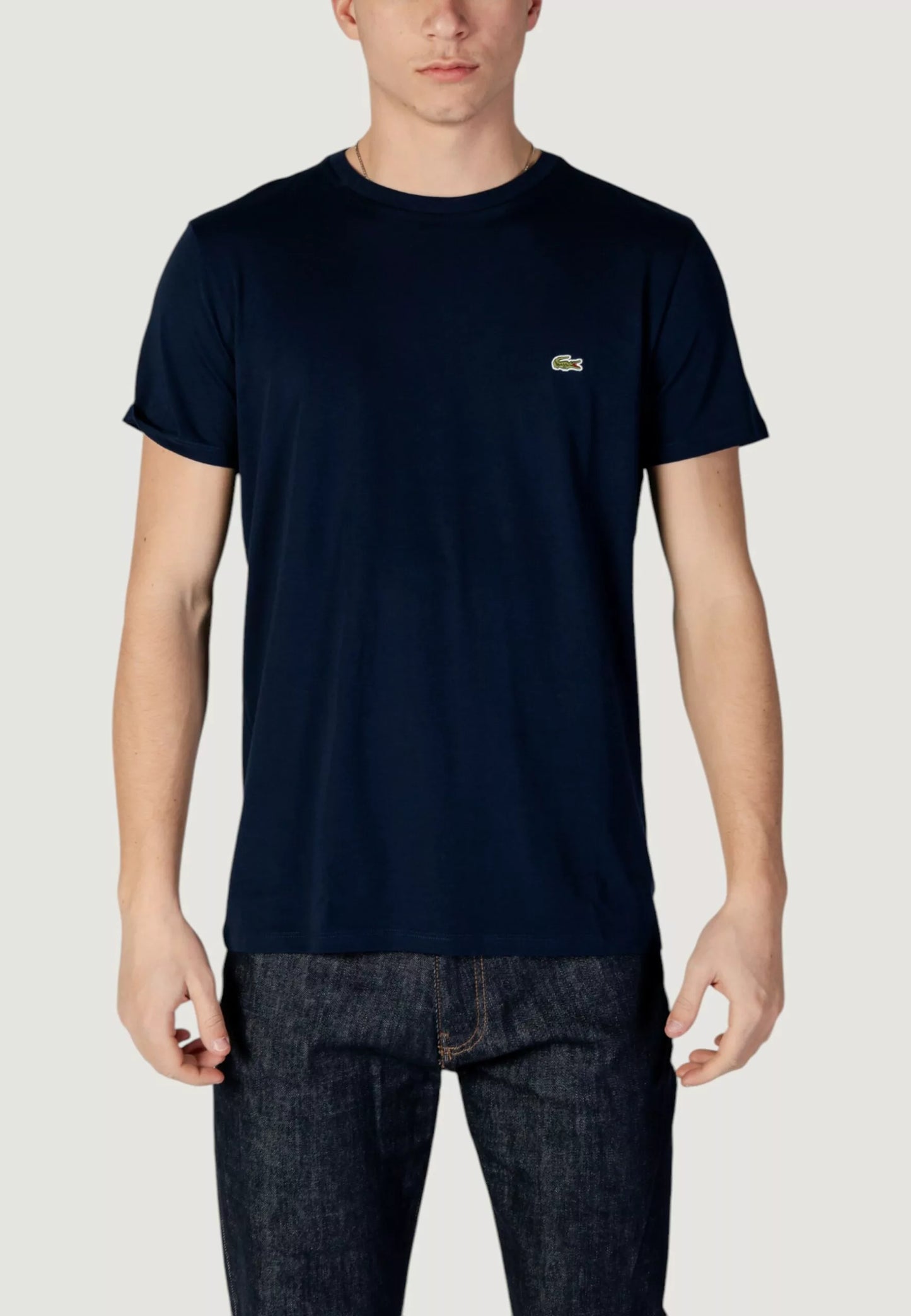 T-shirt Lacoste 160613-Blue scuro