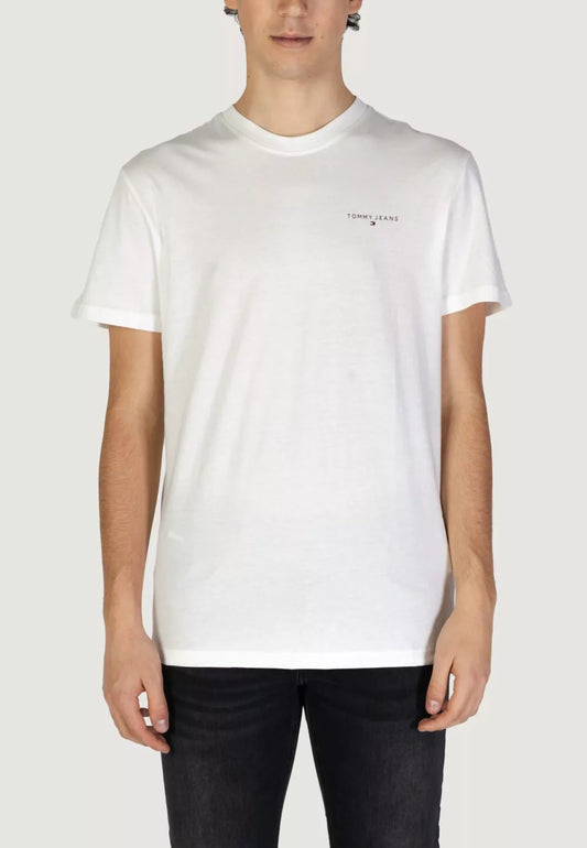 T-shirt Tommy Hilfiger TJM LINEAR 157365-Panna